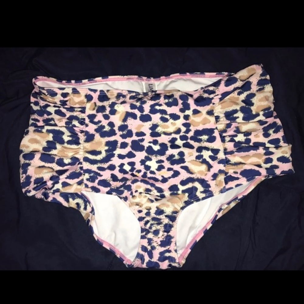 Lime Ricki pink blue Cheetah XXL swim NWT